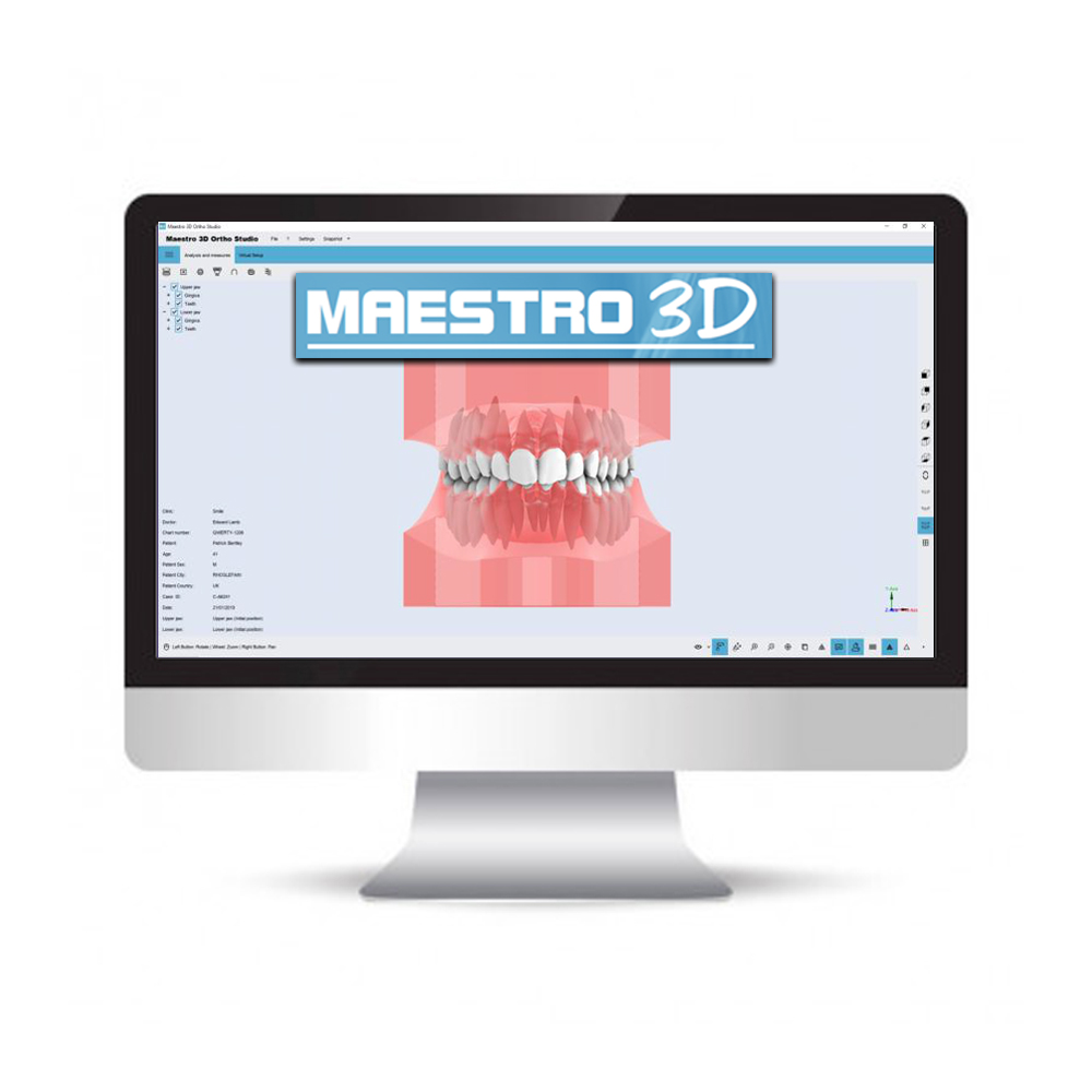 آموزش نرم افزار Maestro 3D Dental Studio